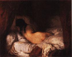 Jean Francois Millet Reclining Nude China oil painting art